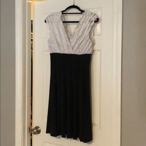 Black and White Dress